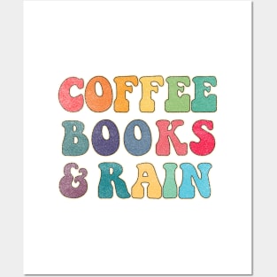 Coffee Books and Rain Posters and Art